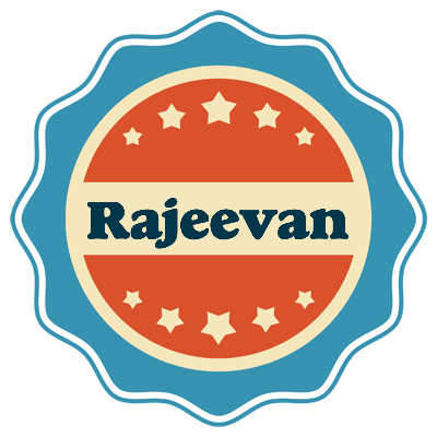 Rajeevan labels logo