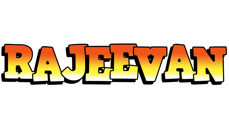 Rajeevan sunset logo