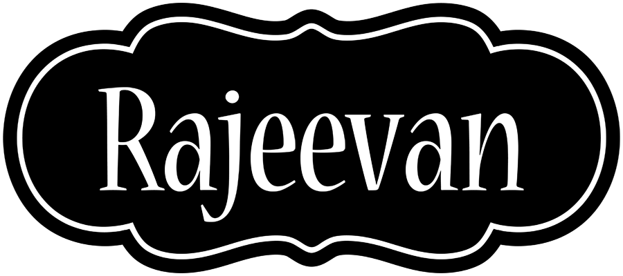 Rajeevan welcome logo
