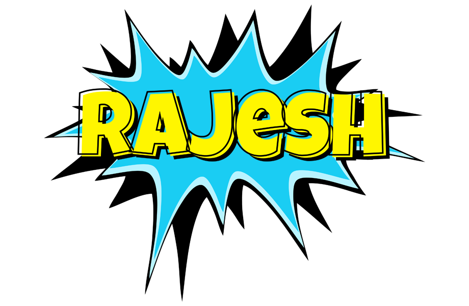 Rajesh amazing logo