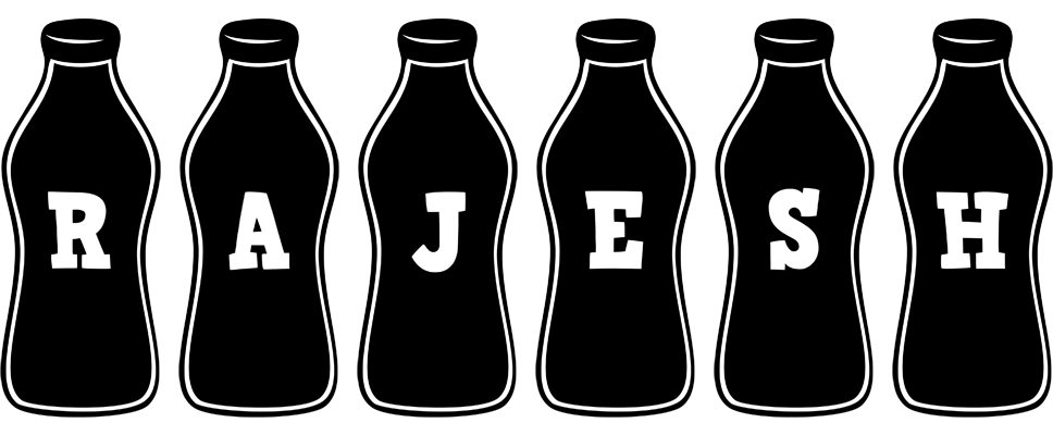 Rajesh bottle logo