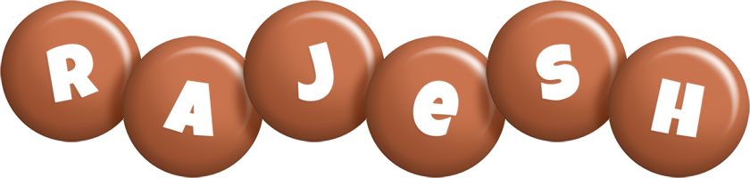 Rajesh candy-brown logo