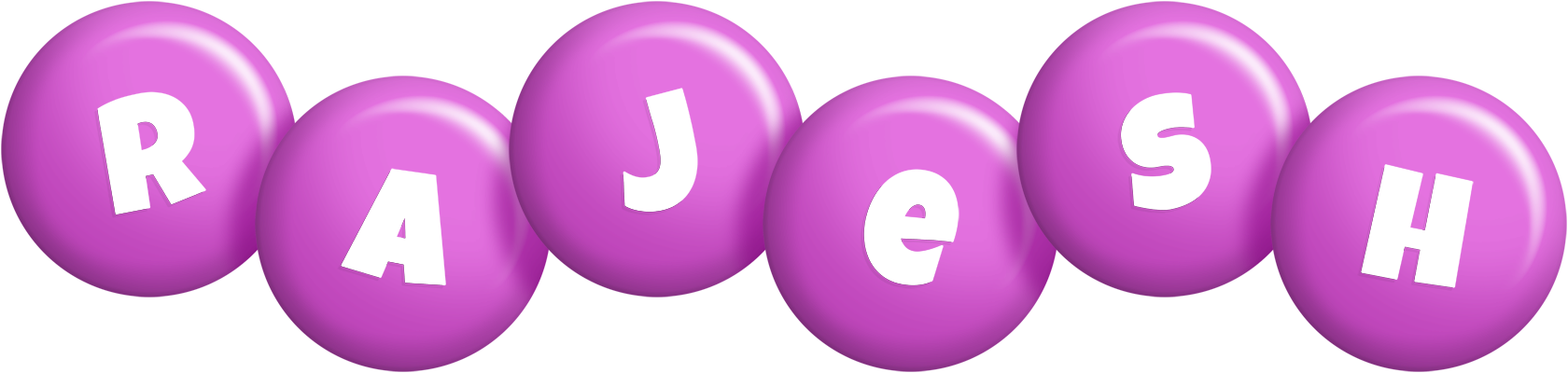 Rajesh candy-purple logo