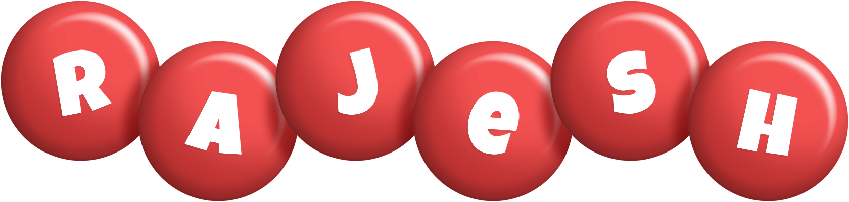 Rajesh candy-red logo