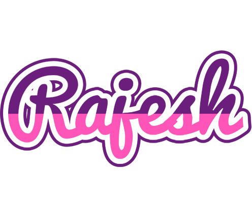 Rajesh cheerful logo
