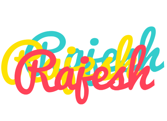 Rajesh disco logo