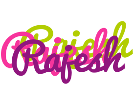 Rajesh flowers logo