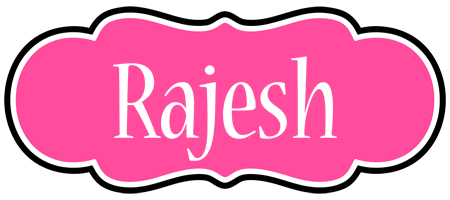 Rajesh invitation logo