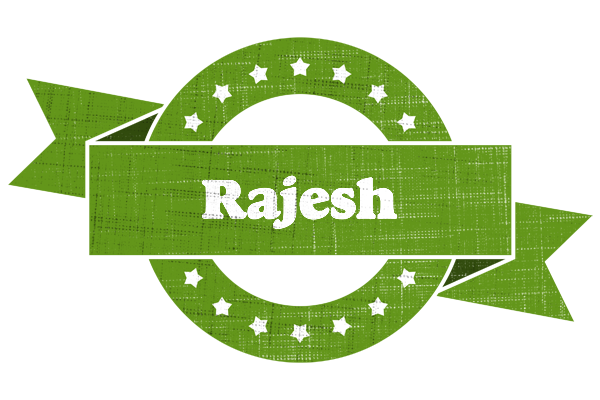 Rajesh natural logo
