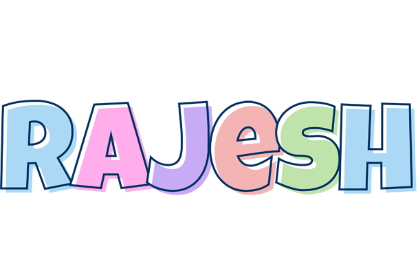 Rajesh pastel logo