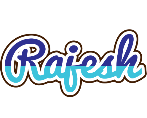 Rajesh raining logo