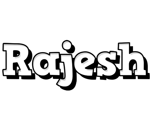 Rajesh snowing logo