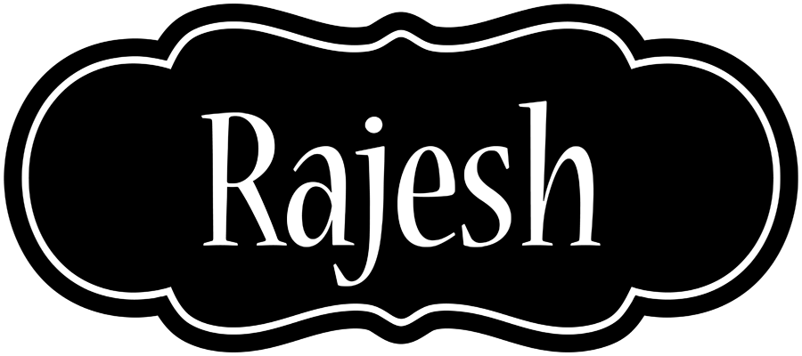 Rajesh welcome logo