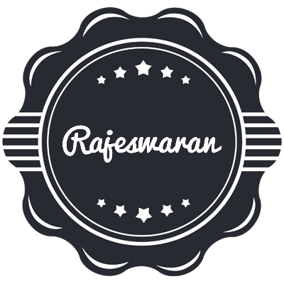 Rajeswaran badge logo