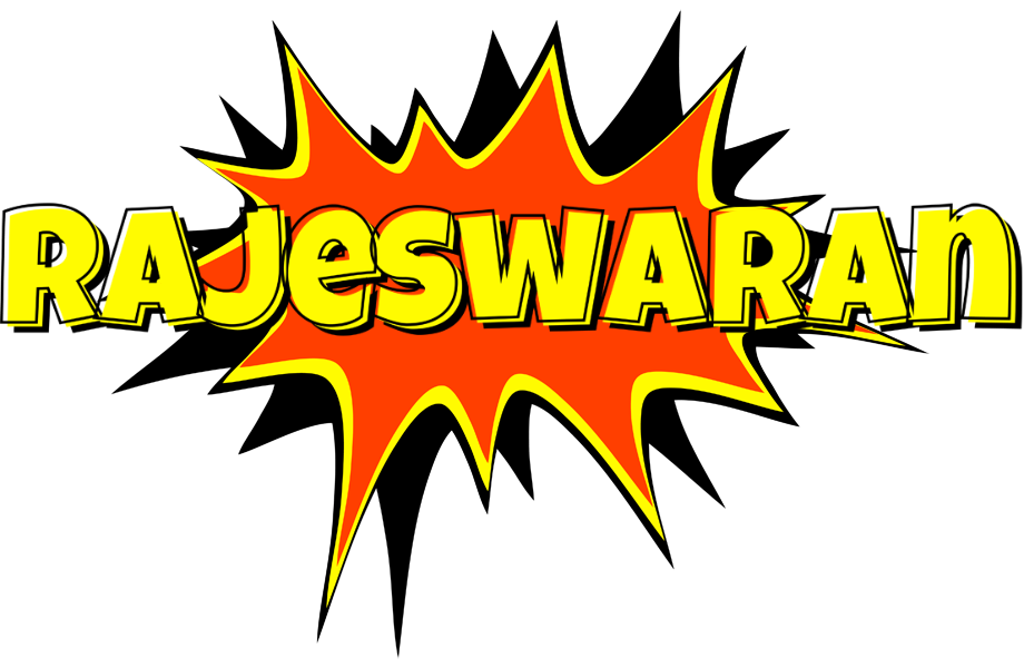Rajeswaran bazinga logo
