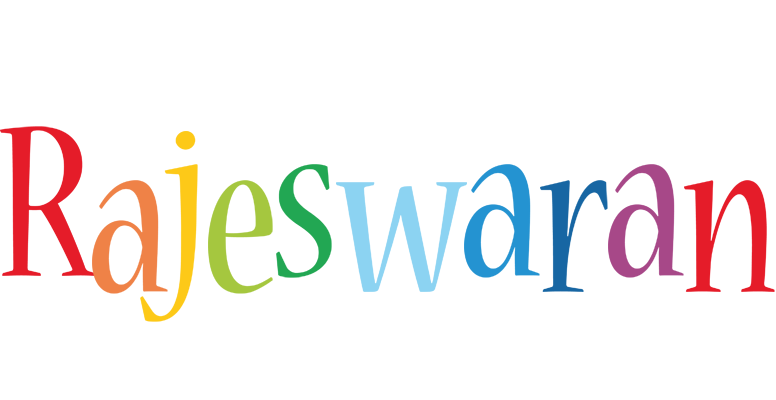 Rajeswaran birthday logo