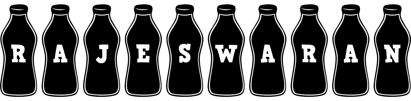 Rajeswaran bottle logo