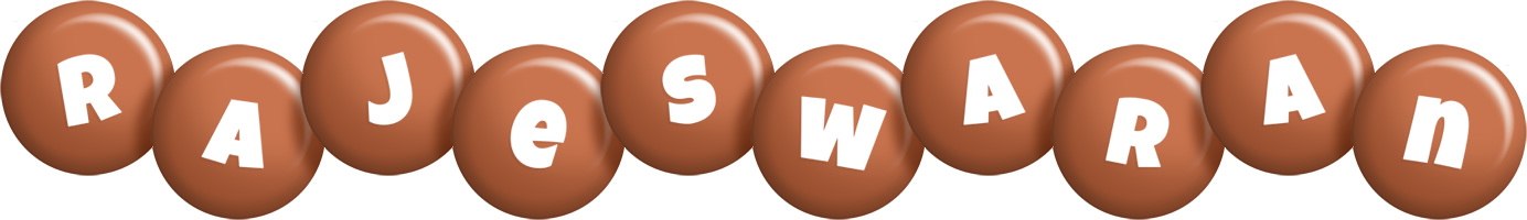 Rajeswaran candy-brown logo