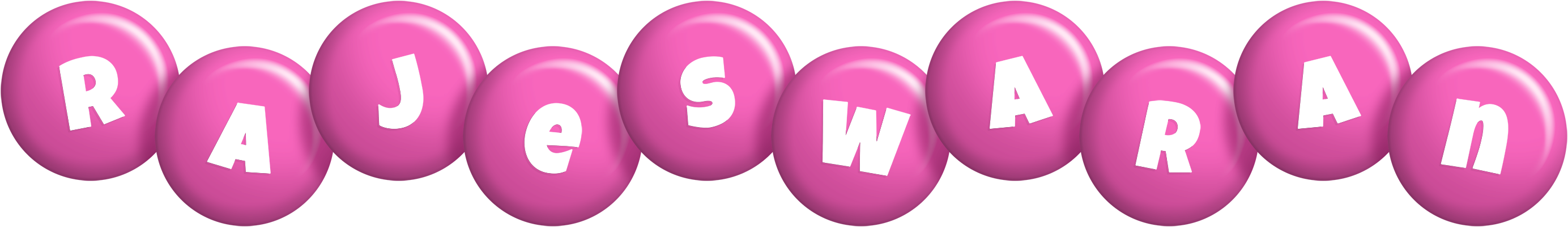 Rajeswaran candy-pink logo