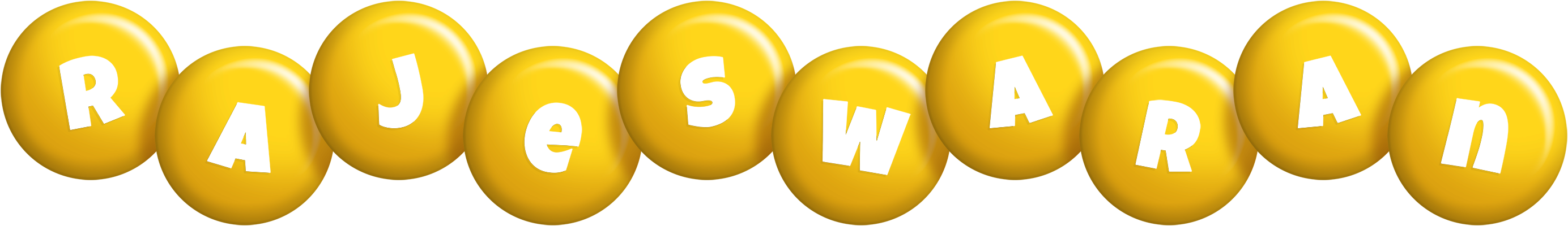Rajeswaran candy-yellow logo