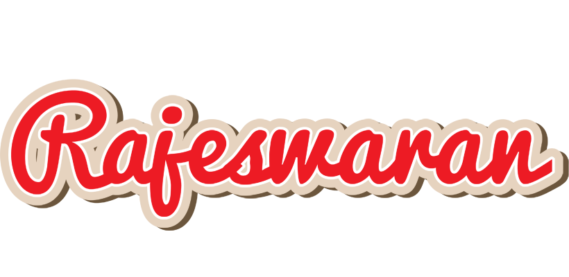 Rajeswaran chocolate logo