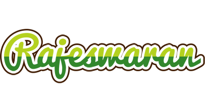 Rajeswaran golfing logo