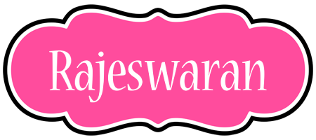 Rajeswaran invitation logo