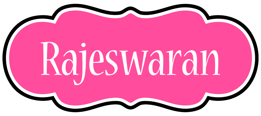 Rajeswaran invitation logo