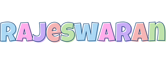 Rajeswaran pastel logo