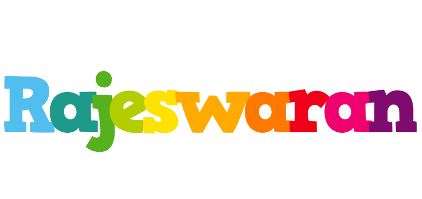 Rajeswaran rainbows logo