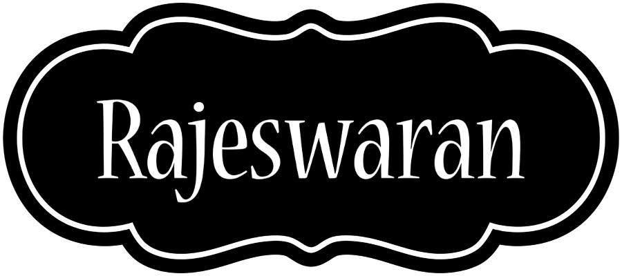 Rajeswaran welcome logo