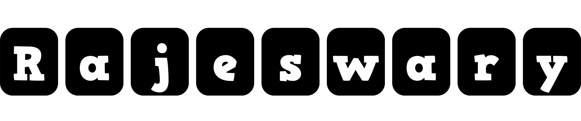 Rajeswary box logo