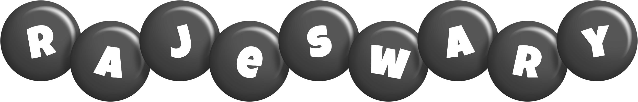 Rajeswary candy-black logo
