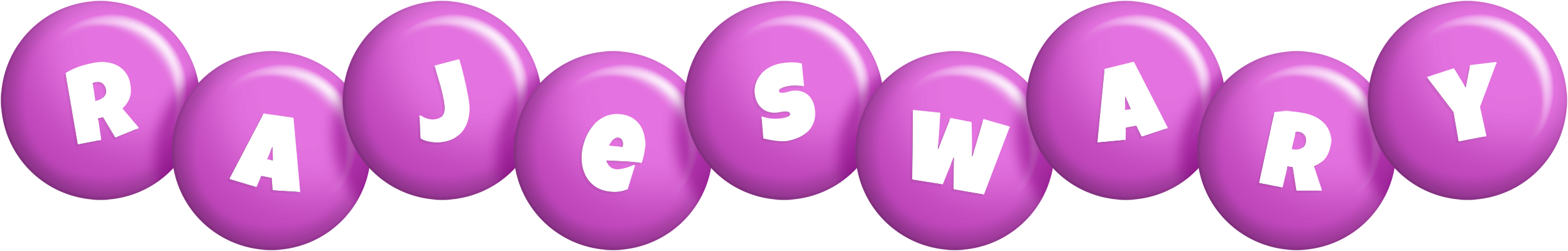 Rajeswary candy-purple logo