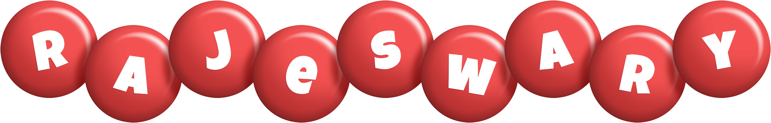Rajeswary candy-red logo