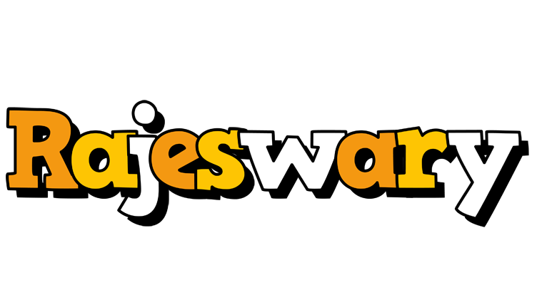 Rajeswary cartoon logo