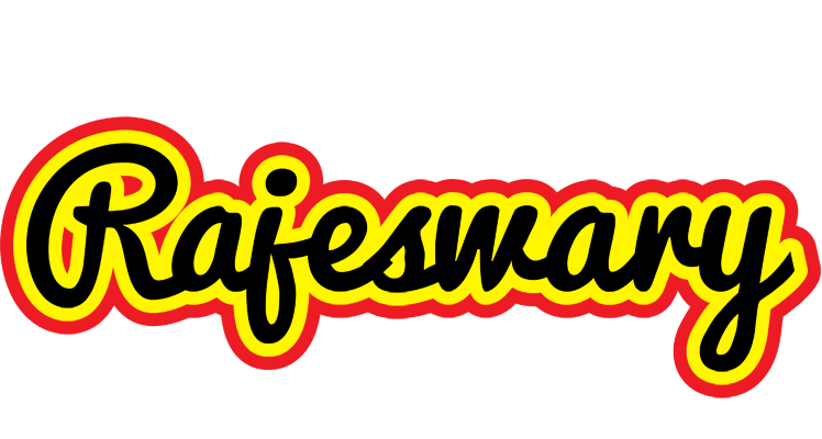 Rajeswary flaming logo