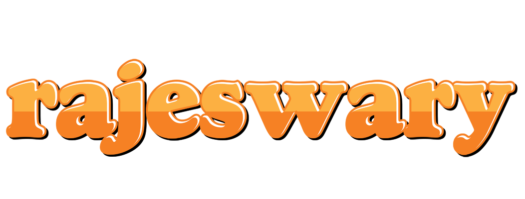Rajeswary orange logo
