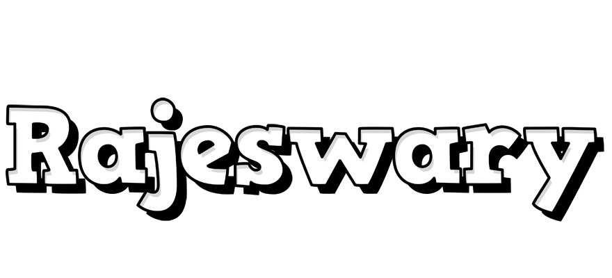 Rajeswary snowing logo