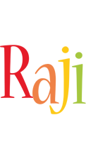 Raji birthday logo