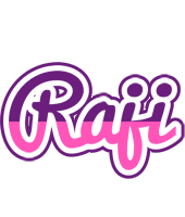 Raji cheerful logo