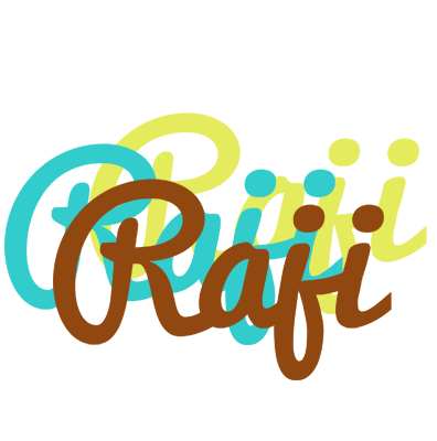 Raji cupcake logo