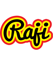 Raji flaming logo