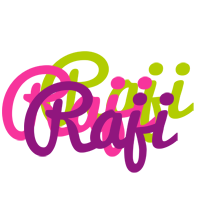 Raji flowers logo