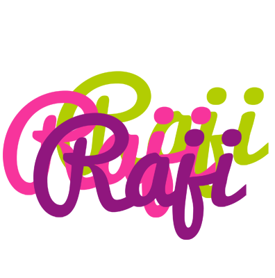 Raji flowers logo