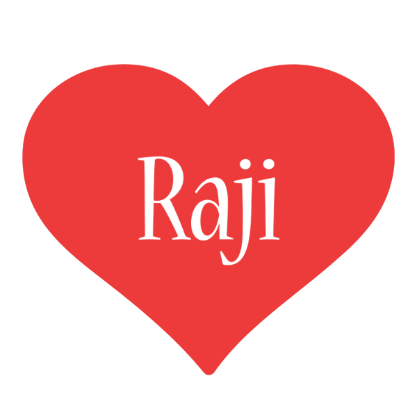 Raji love logo