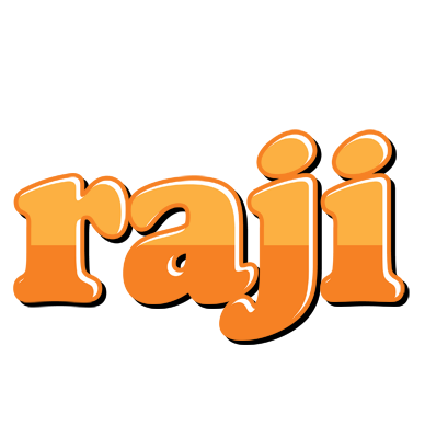 Raji orange logo