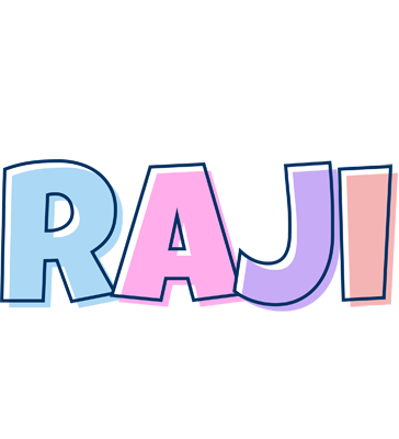Raji pastel logo