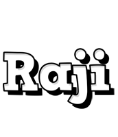 Raji snowing logo