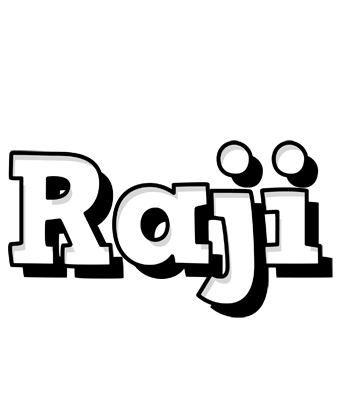 Raji snowing logo